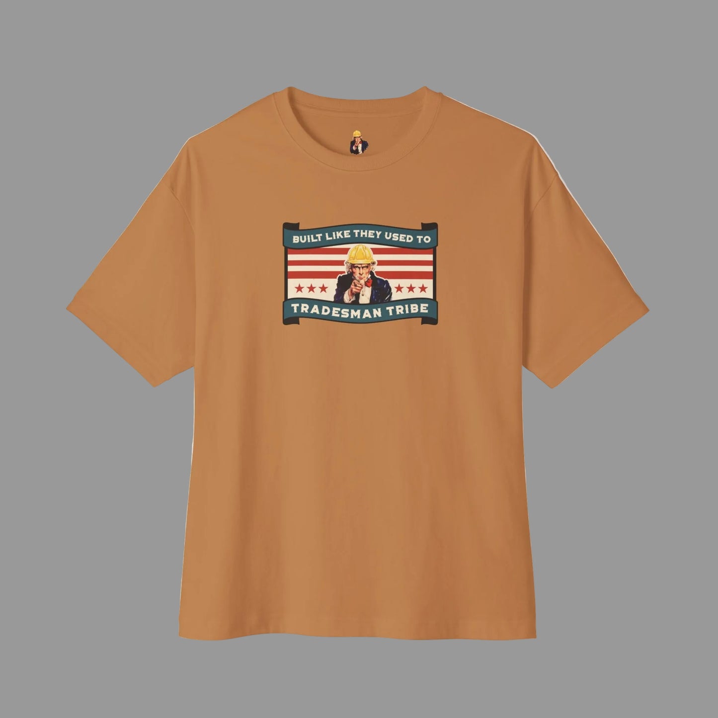 “Built Like They Used To" –  Boxy Tee | Premium Comfort Workwear Shirt